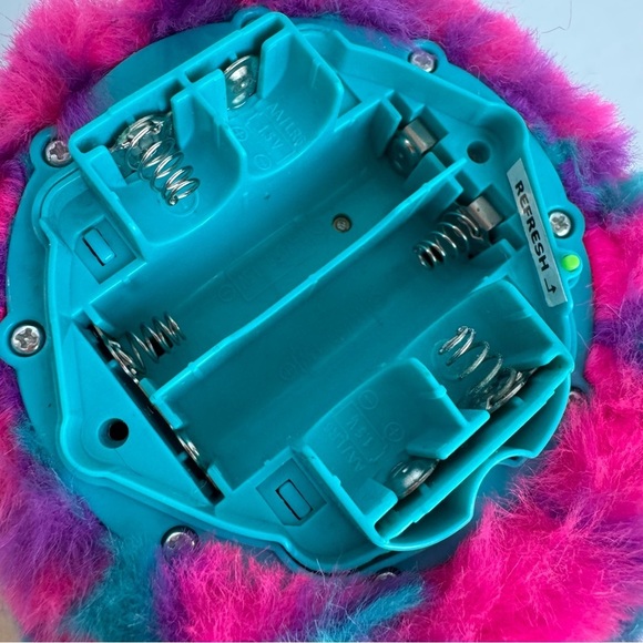 2012 Hasbro Furby BOOM Hearts Blue Teal Pink Interactive Talking Toy Plush EUC - Picture 13 of 14